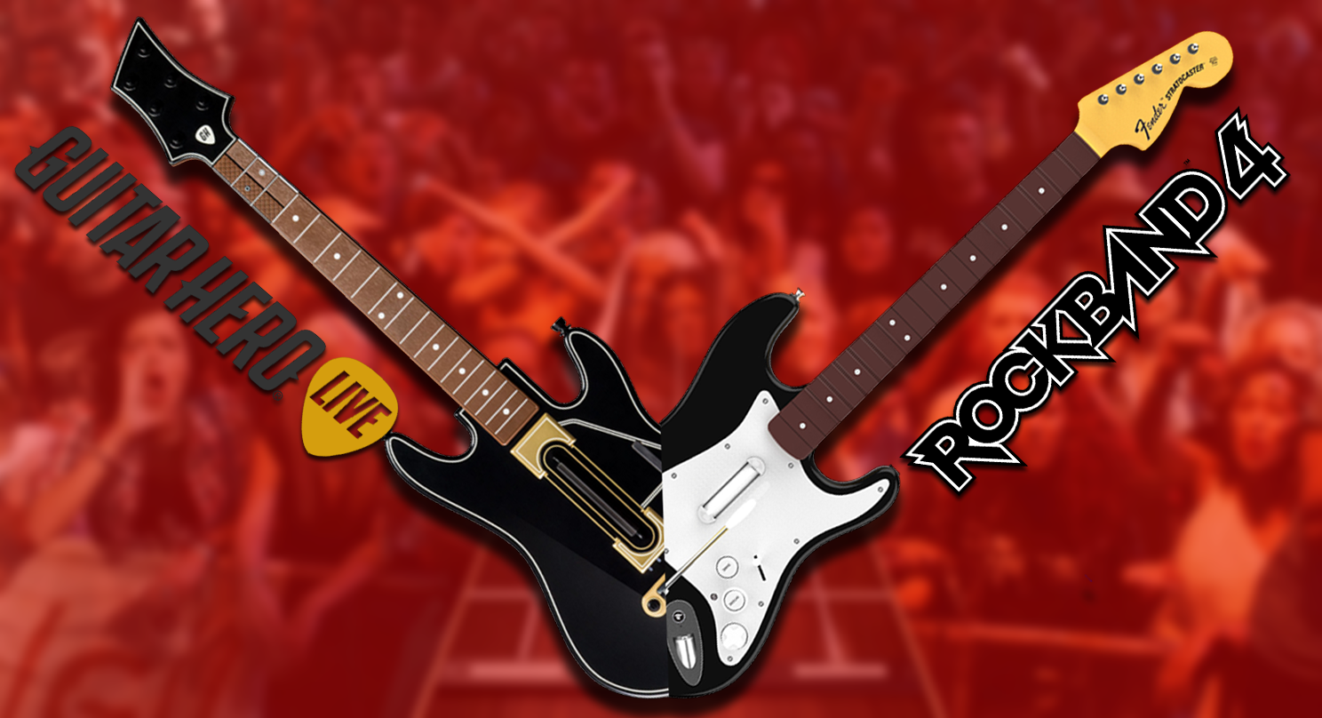 Recension – Guitar Hero Live vs Rock Band 4 - FZ.se