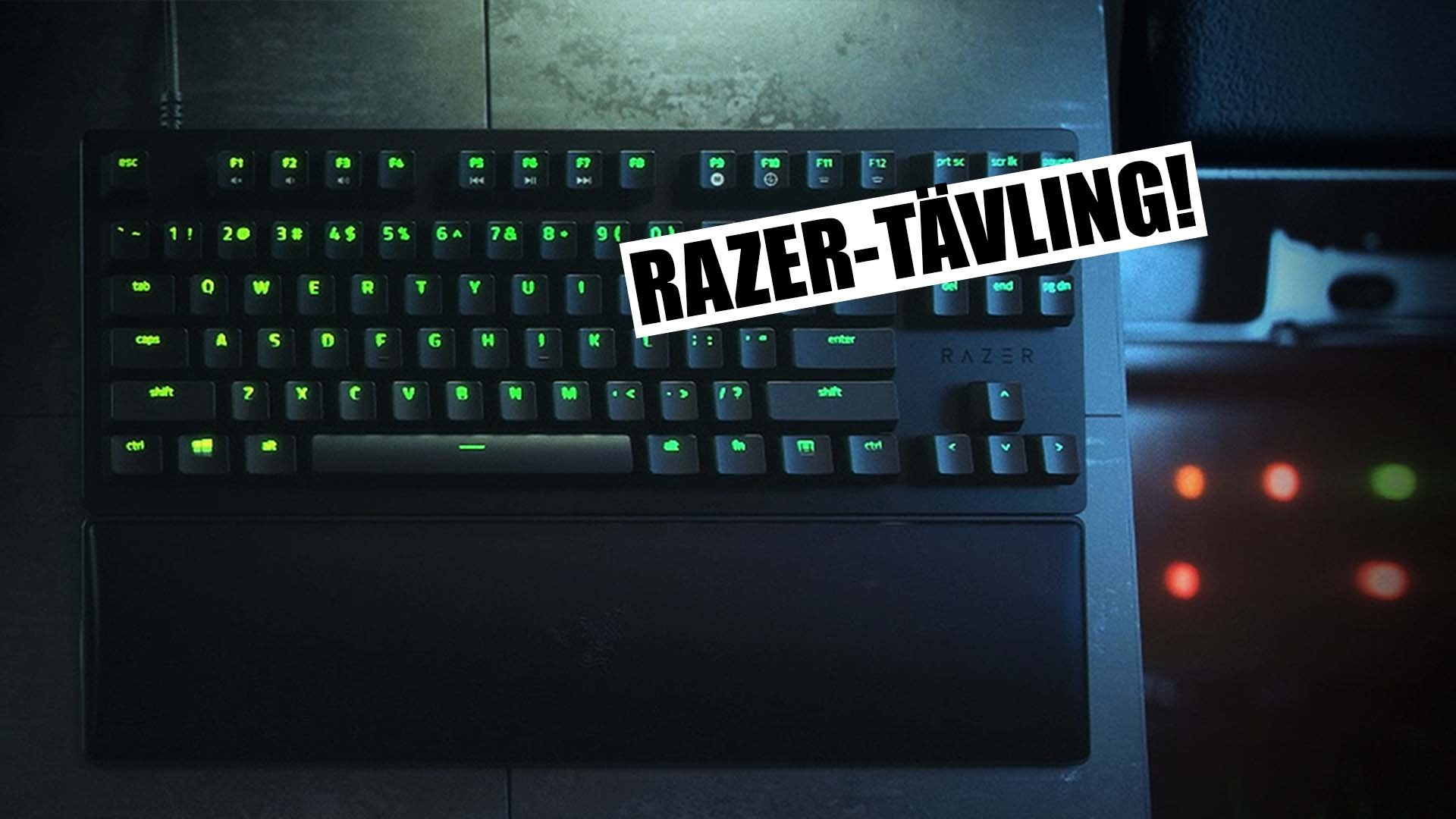 Uppfinn specialknapp och tävla om blixtsnabba tangentbord från Razer - FZ.se